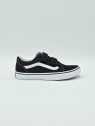 old skool v. nubuck/textile black/true white
