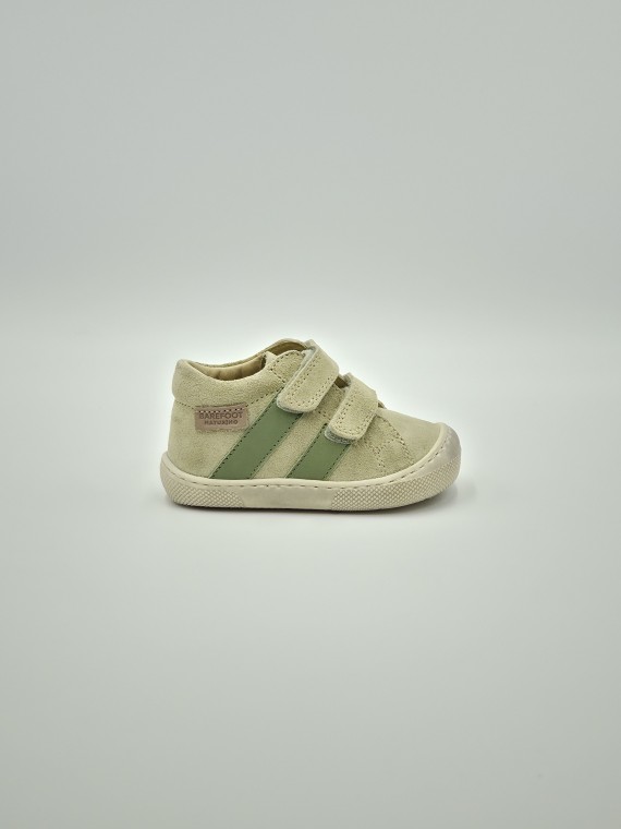 barefoot sabby vl suede/calf sole bone stone