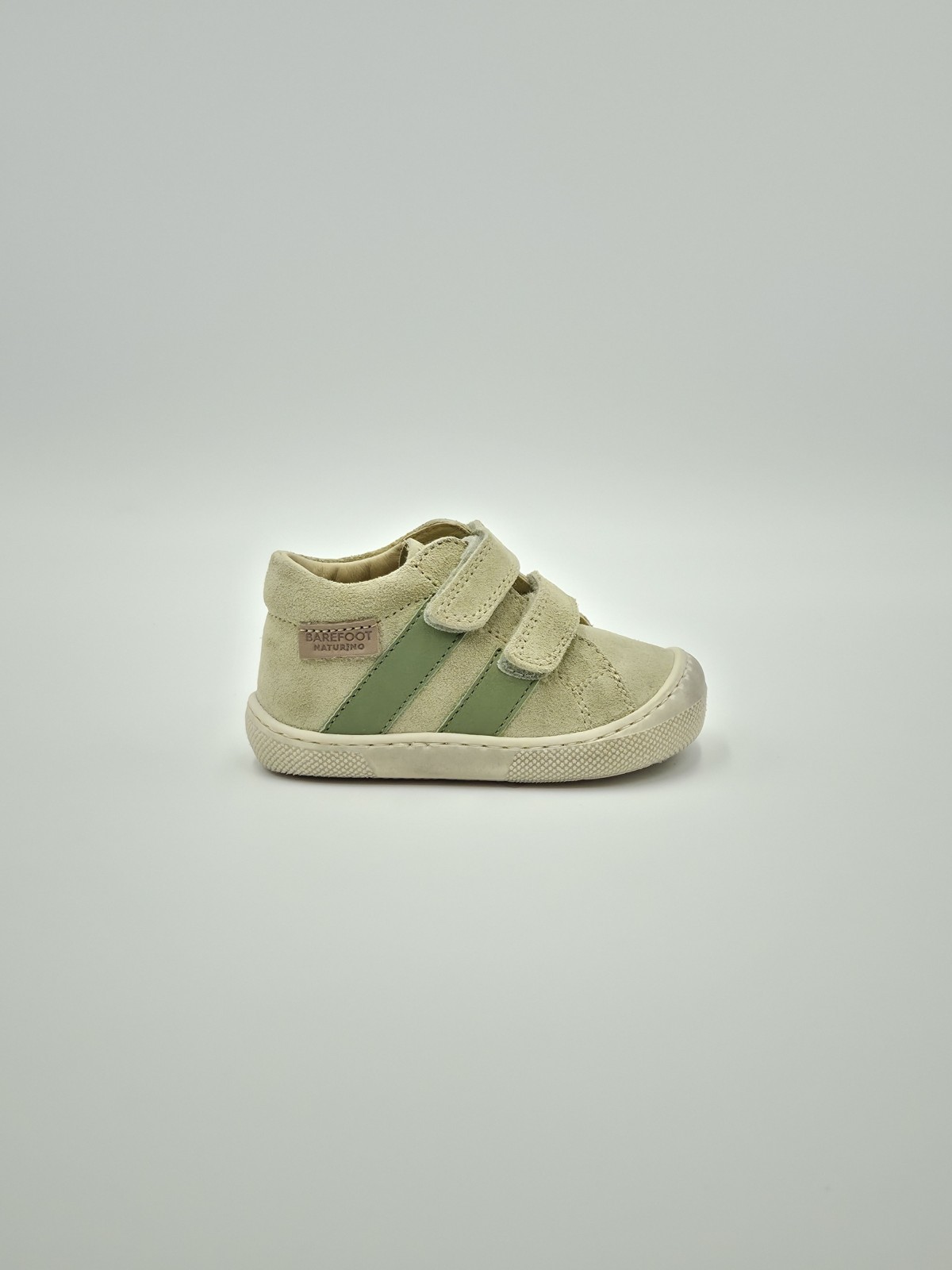 barefoot sabby vl suede/calf sole bone stone
