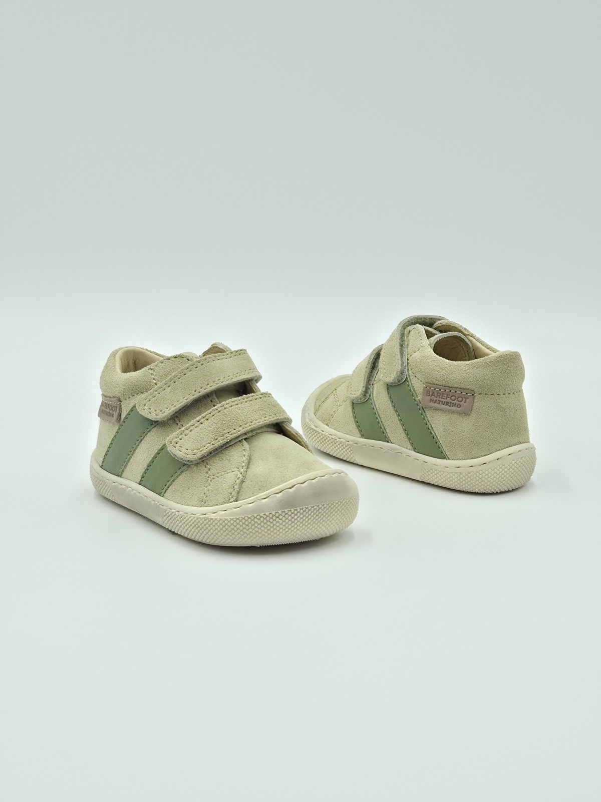 barefoot sabby vl suede/calf sole bone stone