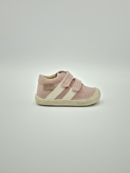 barefoot sabby vl suede/calf sole bone rose