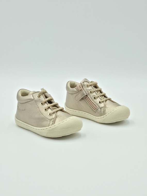 cocoon zip met pebbled rose