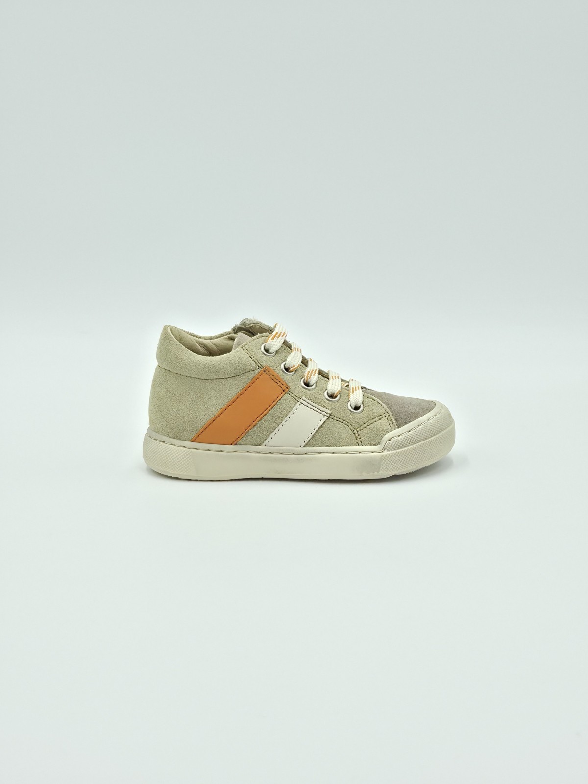 gazer zip suede/calf spazz beige