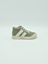 gazer zip suede/calf spazz vert