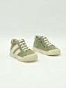 gazer zip suede/calf spazz vert