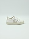 esplar velcros cuir white_natural.
