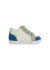 bouba zip box nappa-velours white-electric blue