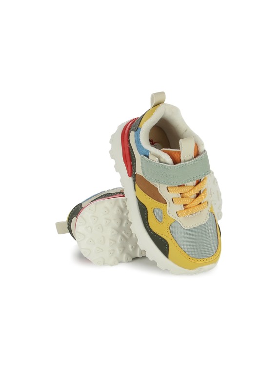 joggy scratch nylon-grid sun agave