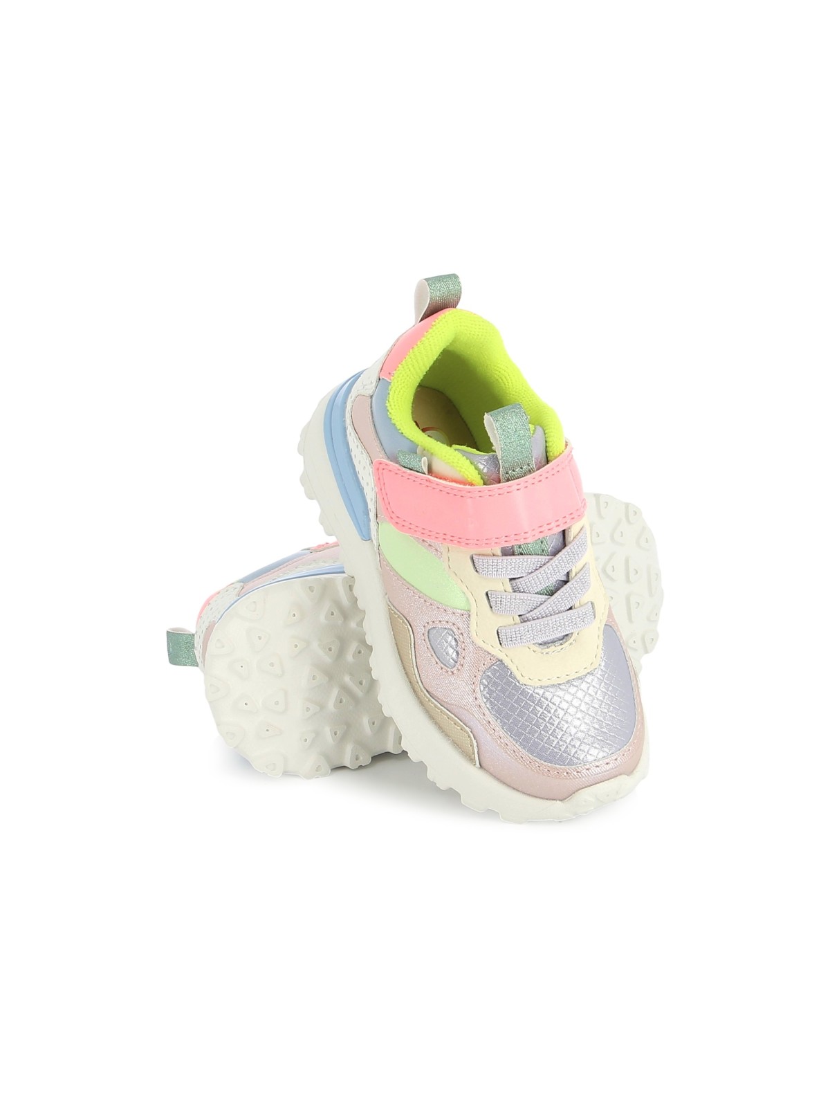 joggy scratch nylon-glitter multi pastel