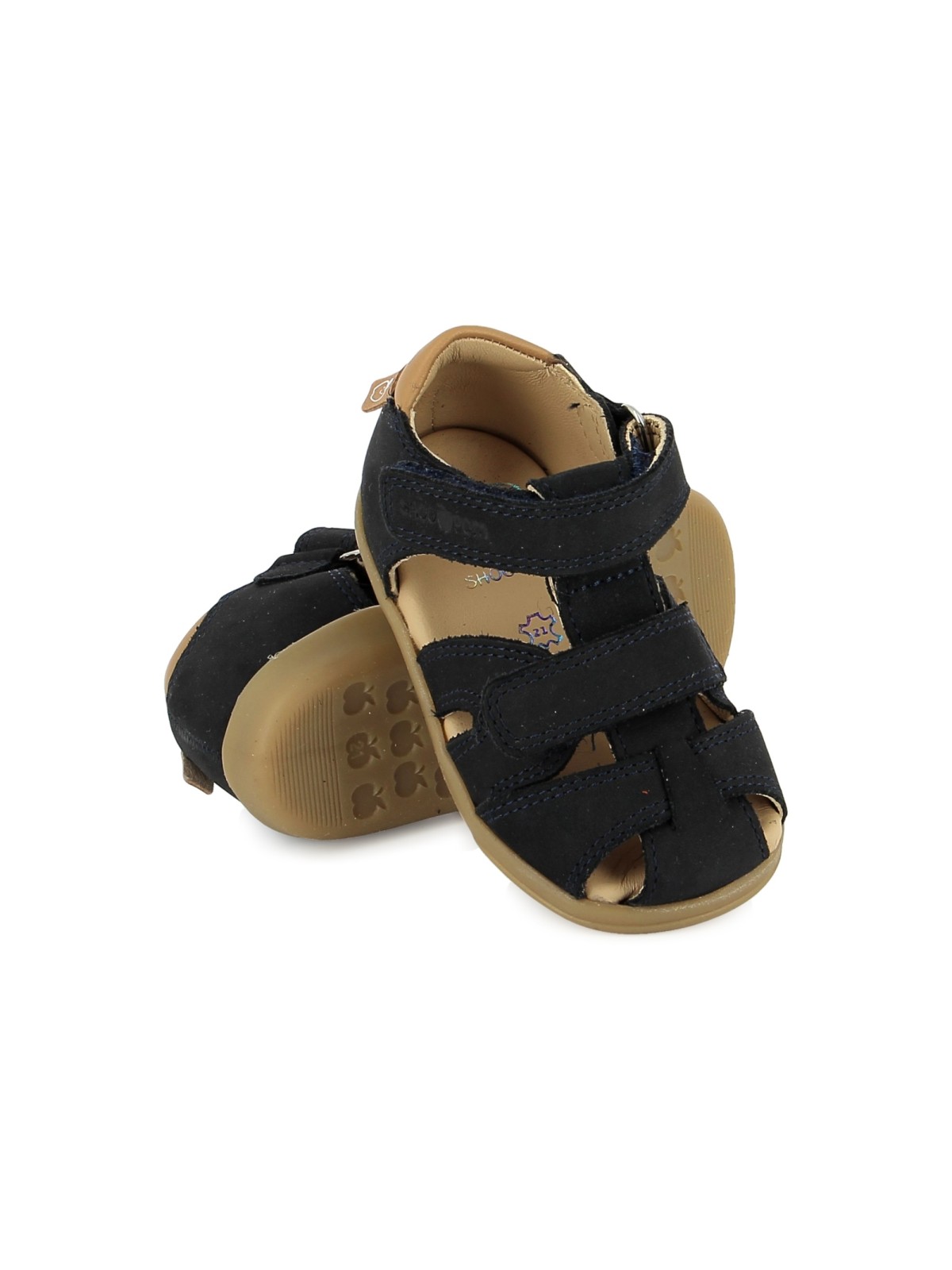 pika scratch nubuck navy-camel