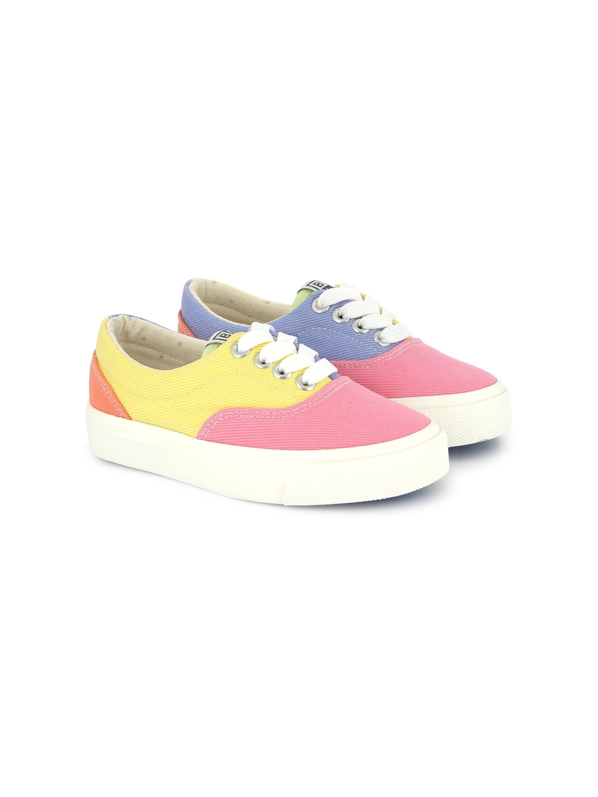 skate lace canvas multi candy pink