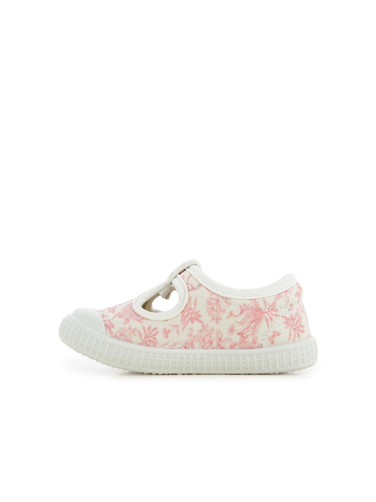 t&c 14 babies print toile jouy rose