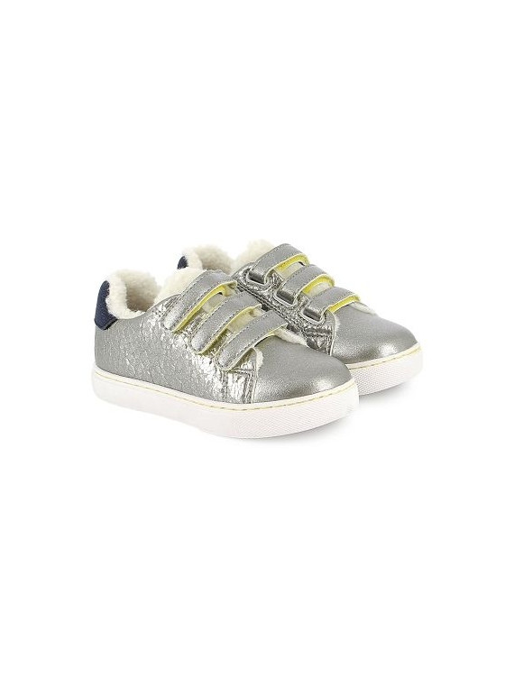 basil scratch fur laminato silver-navy