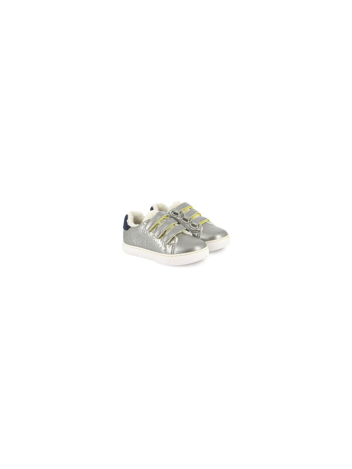 basil scratch fur laminato silver-navy