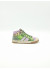 debby cuir vert/mauve