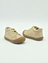 cocoon suede ostrich met or