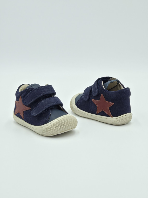 kolde vl nappa/suede spazz. bleu