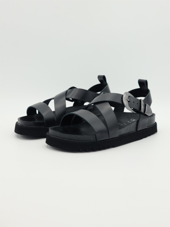 denton cuir noir