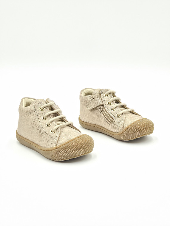 cocoon zip suede pois lux rose