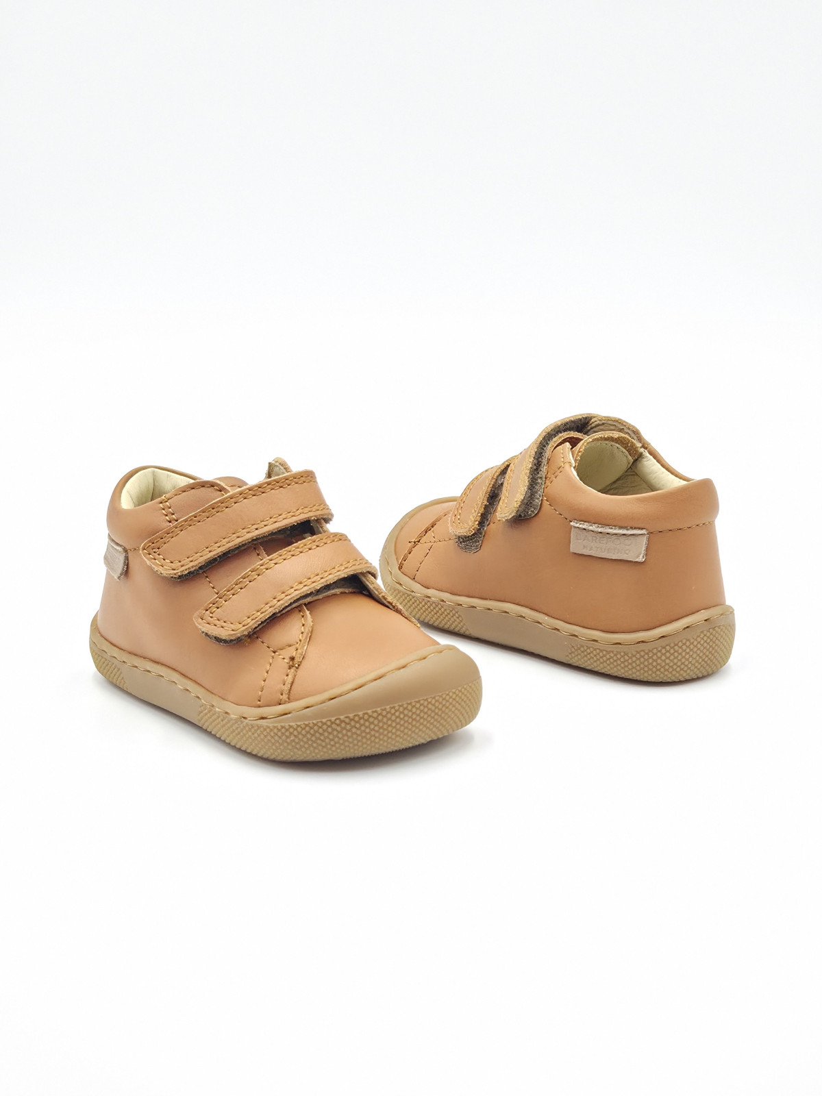 barefoot amur vl nappa spazz.sole honey cuir