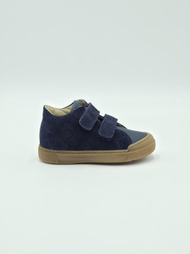 snopes vl nappa/suede spazz. bleu