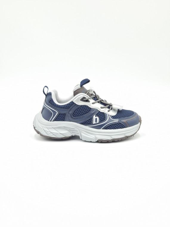 hamilton cuir/textile marine