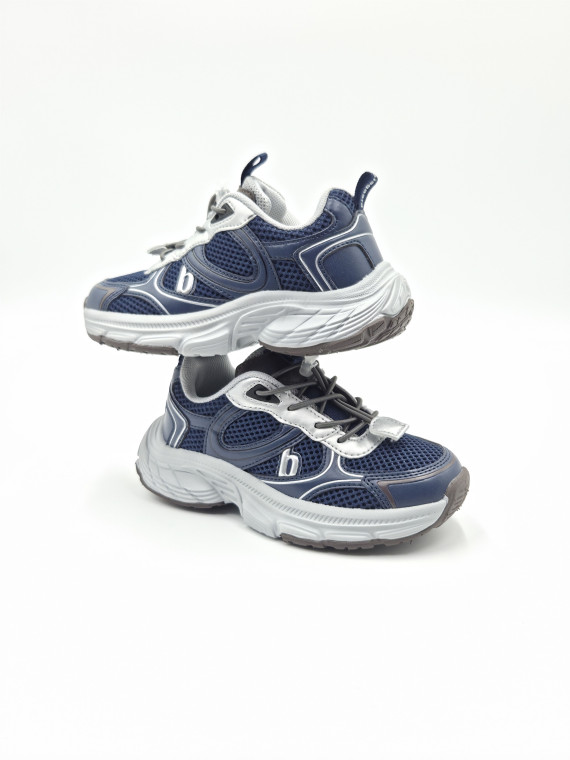 hamilton cuir/textile marine