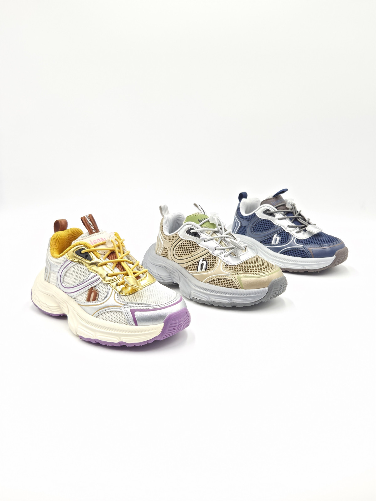 hamilton cuir/textile gold