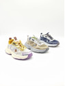 hamilton cuir/textile argent