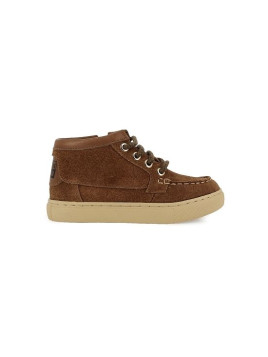 basil zip boat velours dark brown