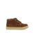 BASIL ZIP BOAT - VELOURS - DARK 