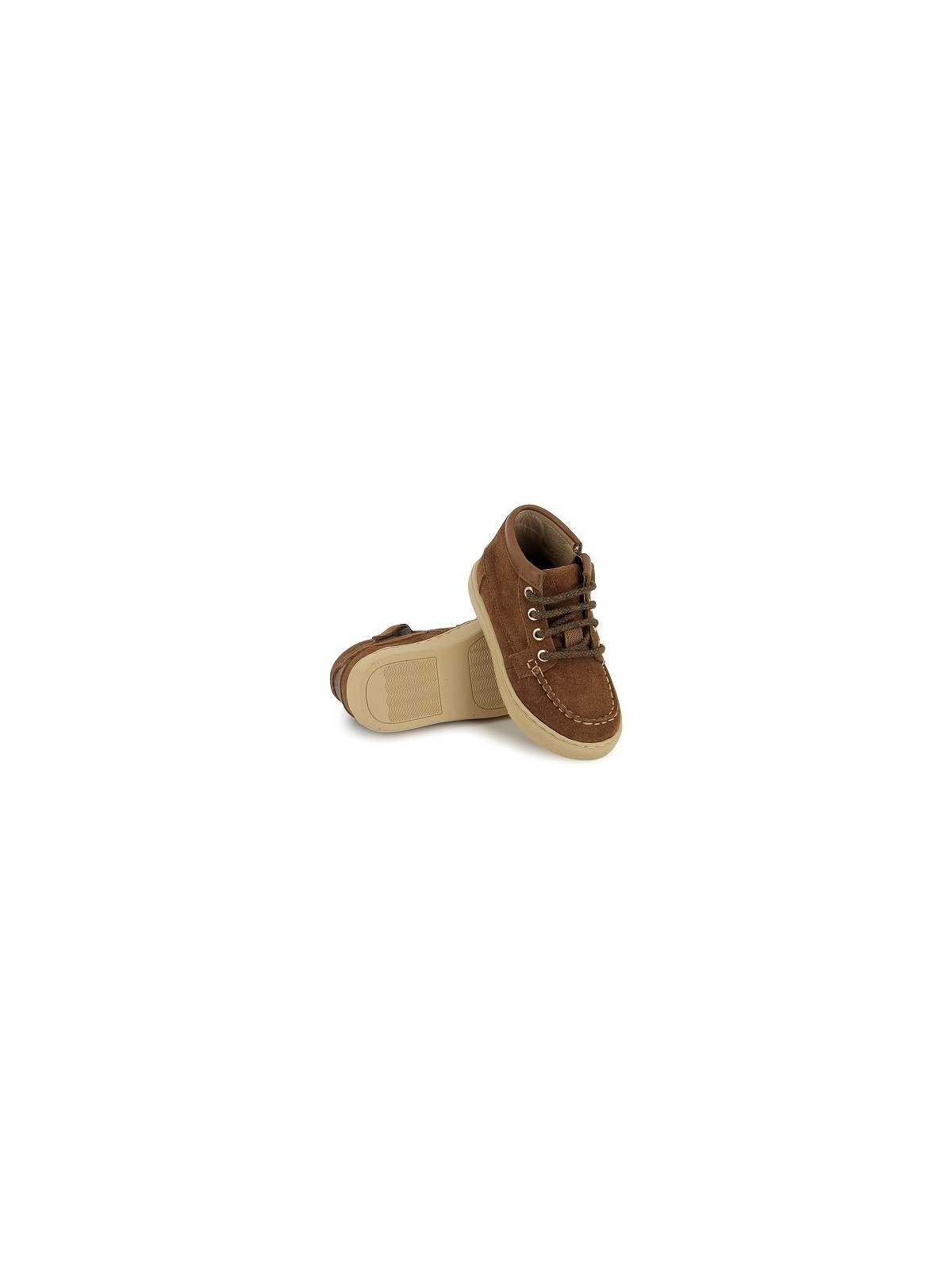 basil zip boat velours dark brown