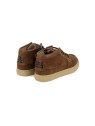 basil zip boat velours dark brown