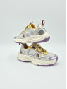 hamilton cuir/textile argent