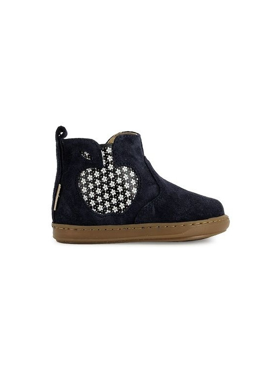 bouba apple velours navy-printed