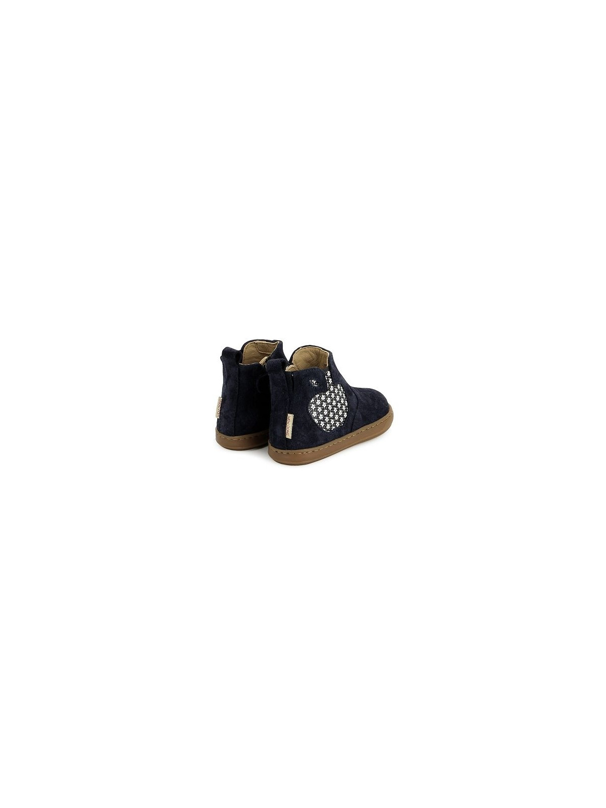 bouba apple velours navy-printed
