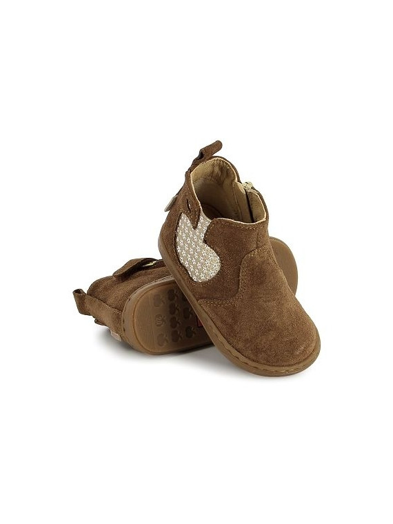 bouba apple velours camel-printed