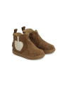 bouba apple velours camel-printed