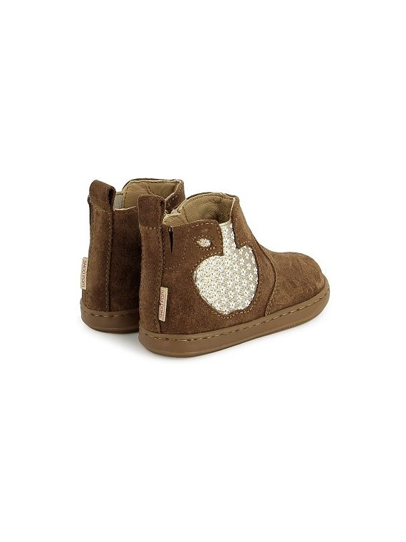 bouba apple velours camel-printed