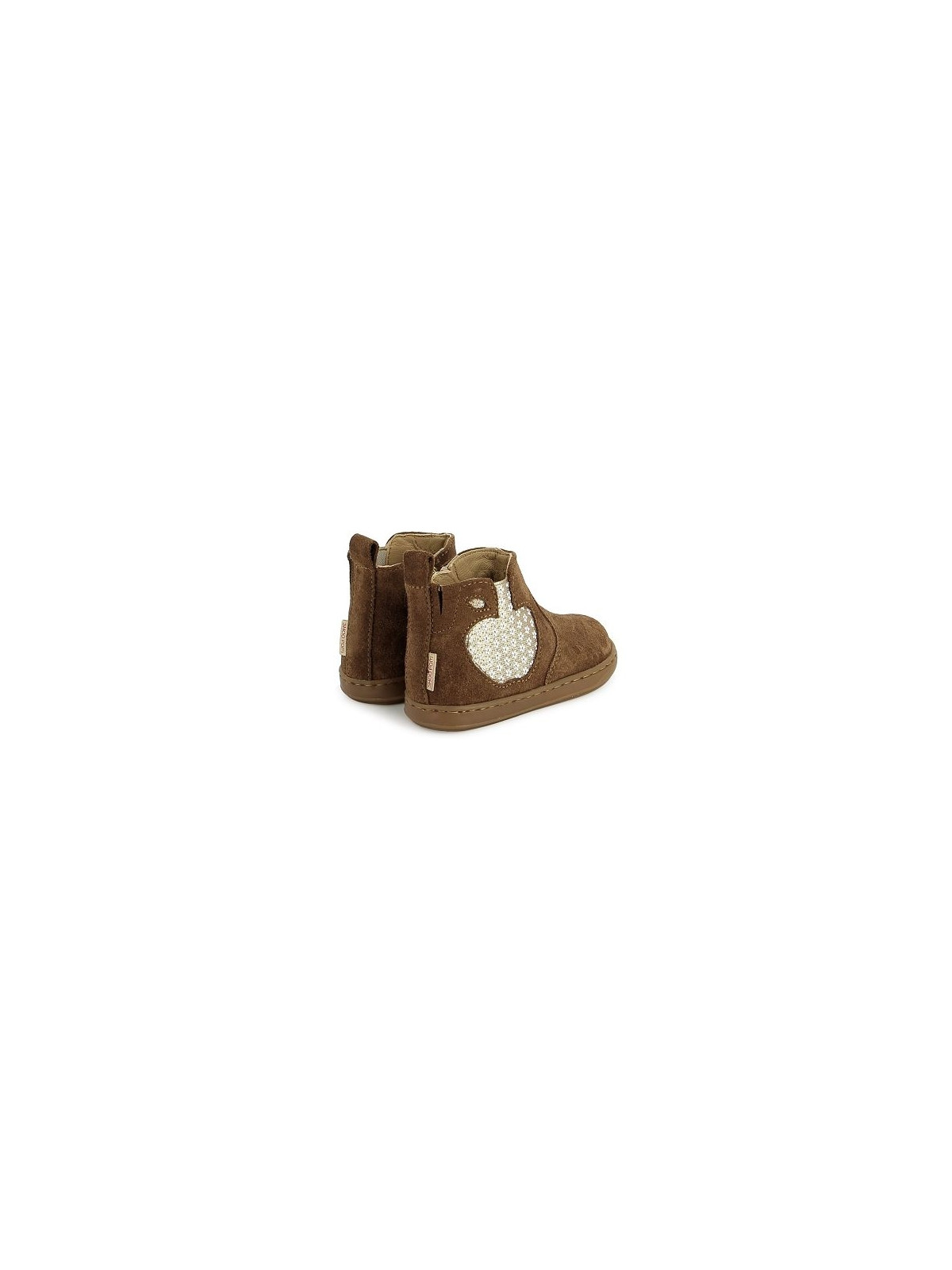bouba apple velours camel-printed