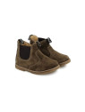 bob zip boots velours mousse