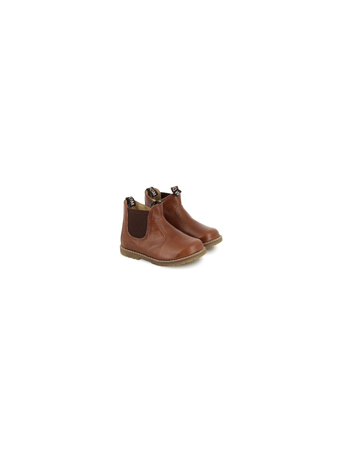 bob zip boots spall cuoio
