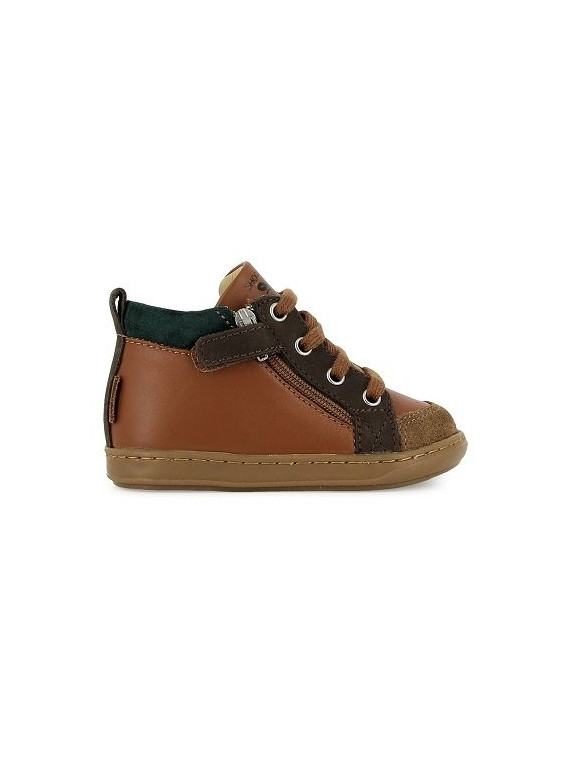 bouba bi zip nappa-nubuck camel