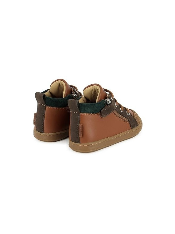 bouba bi zip nappa-nubuck camel