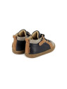 bouba bi zip nappa-nubuck navy-camel