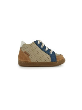 bouba zip box nappa-nubuck mastic-blue