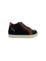 bouba zip box velours-nappa navy-camel