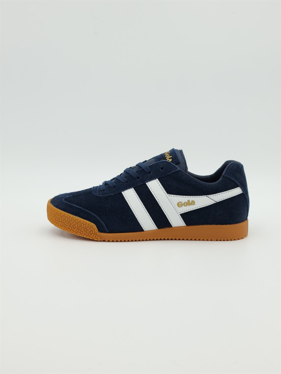 harrier suede suede navy/white