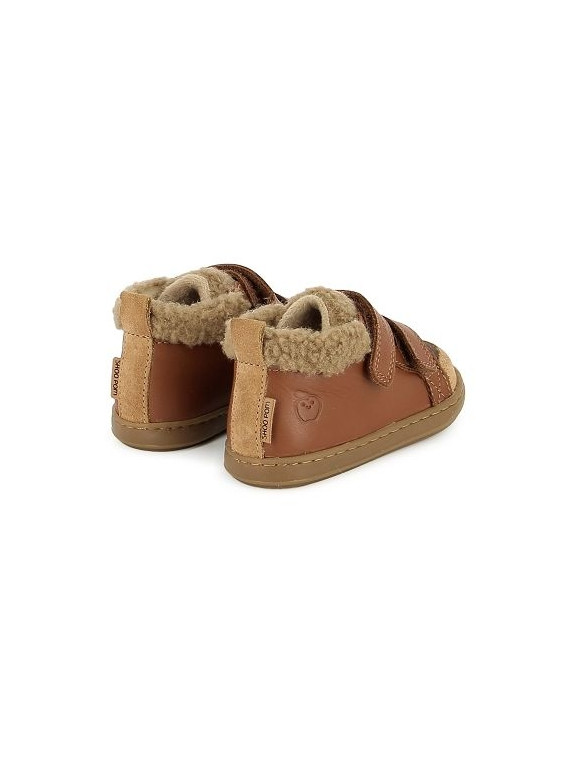 bouba scratch wool velours-nubuck terra-chocolat
