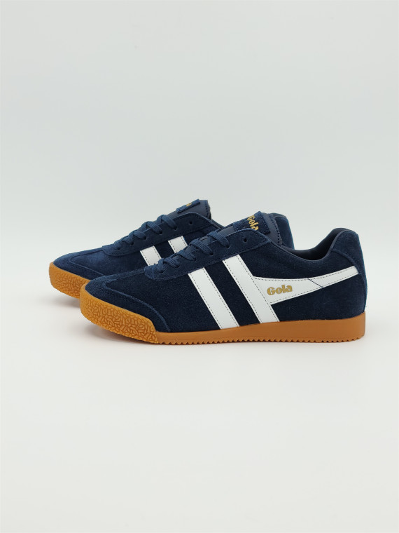 harrier suede suede navy/white